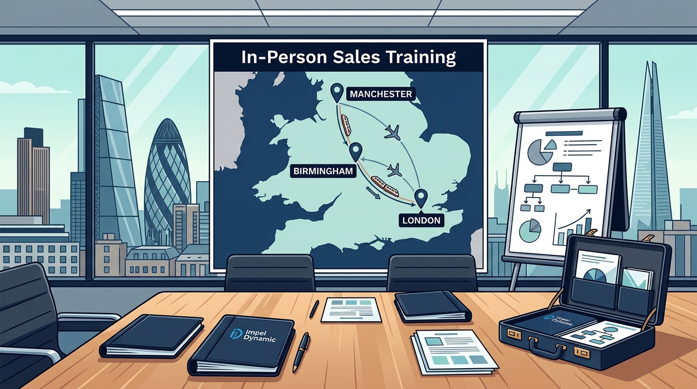 In-Person Sales Training in London, Birmingham, and Manchester