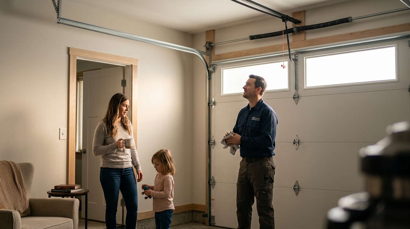 Minimizing Garage Door Noise in Thin-Walled Homes