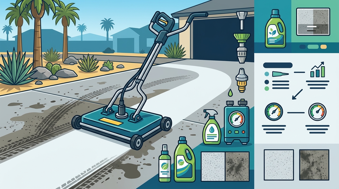 Best Driveway and Sidewalk Cleaning in Victorville: 2026 Guide