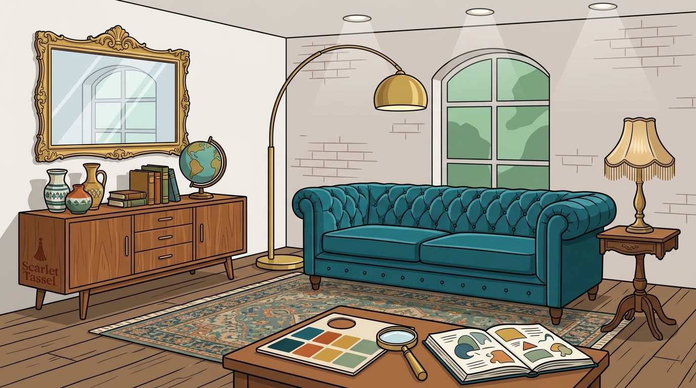 Styling a Living Room with Vintage Pieces: A Complete Guide