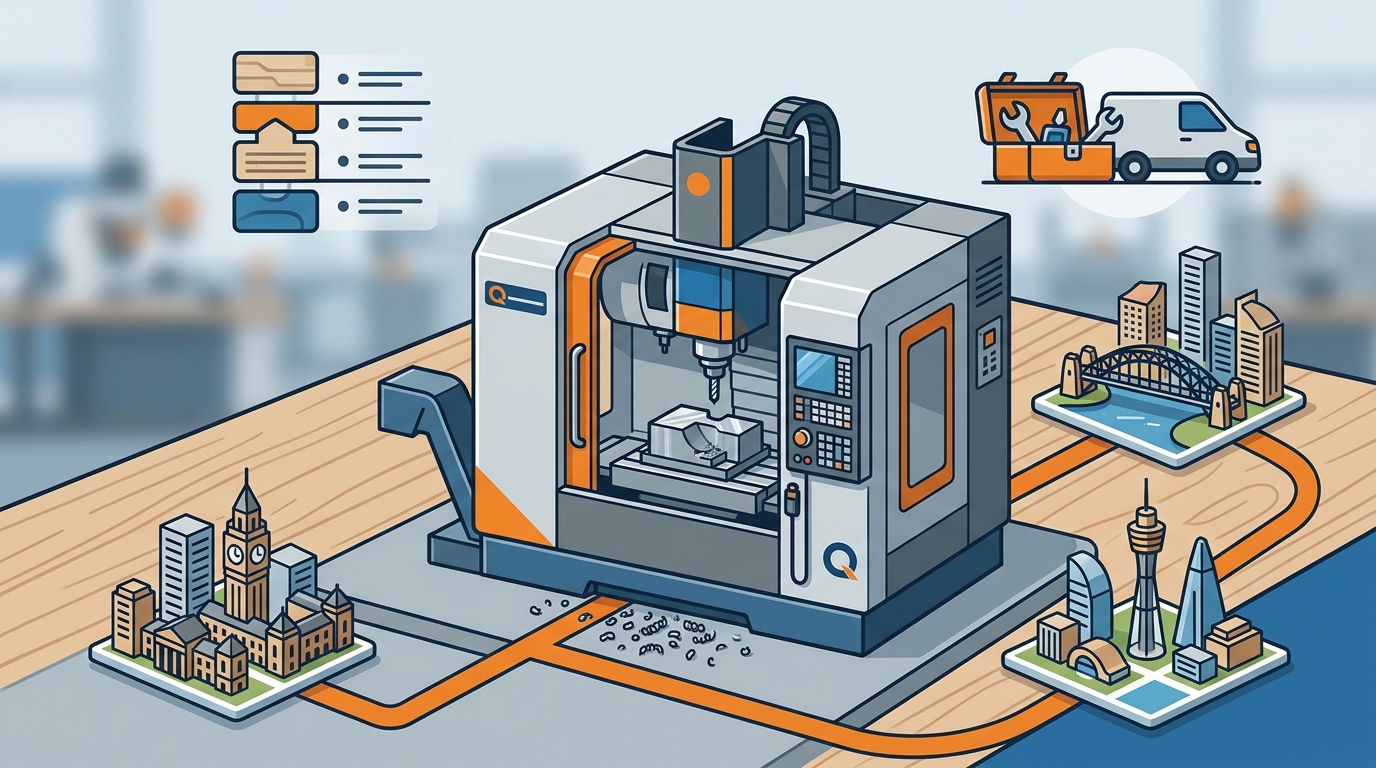 CNC Machining Centre Suppliers in Melbourne, Sydney and Perth