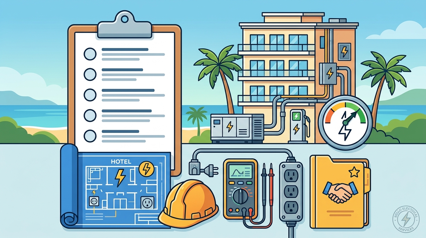 How to Choose an Electrical Contractor for a Hotel in Aruba