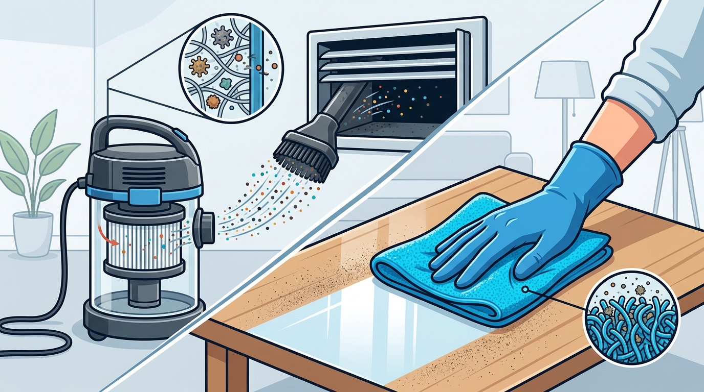 HEPA vs Microfiber: The Ultimate Guide to Removing Fine Dust