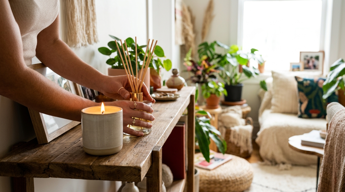 Pairing Natural Diffuser Oils with Coco-Soy Candles
