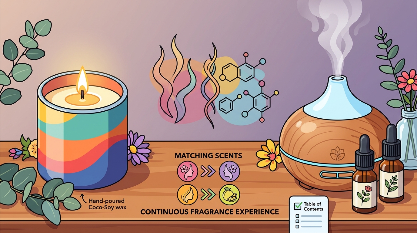 Pairing Natural Diffuser Oils with Coco-Soy Candles