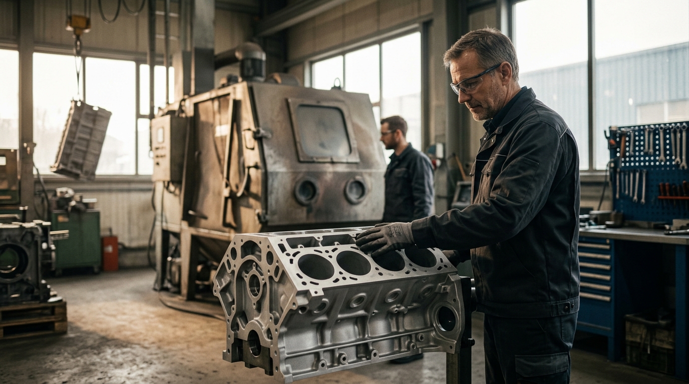 Best Shot Blasting Machine Manufacturers for Automotive and Use