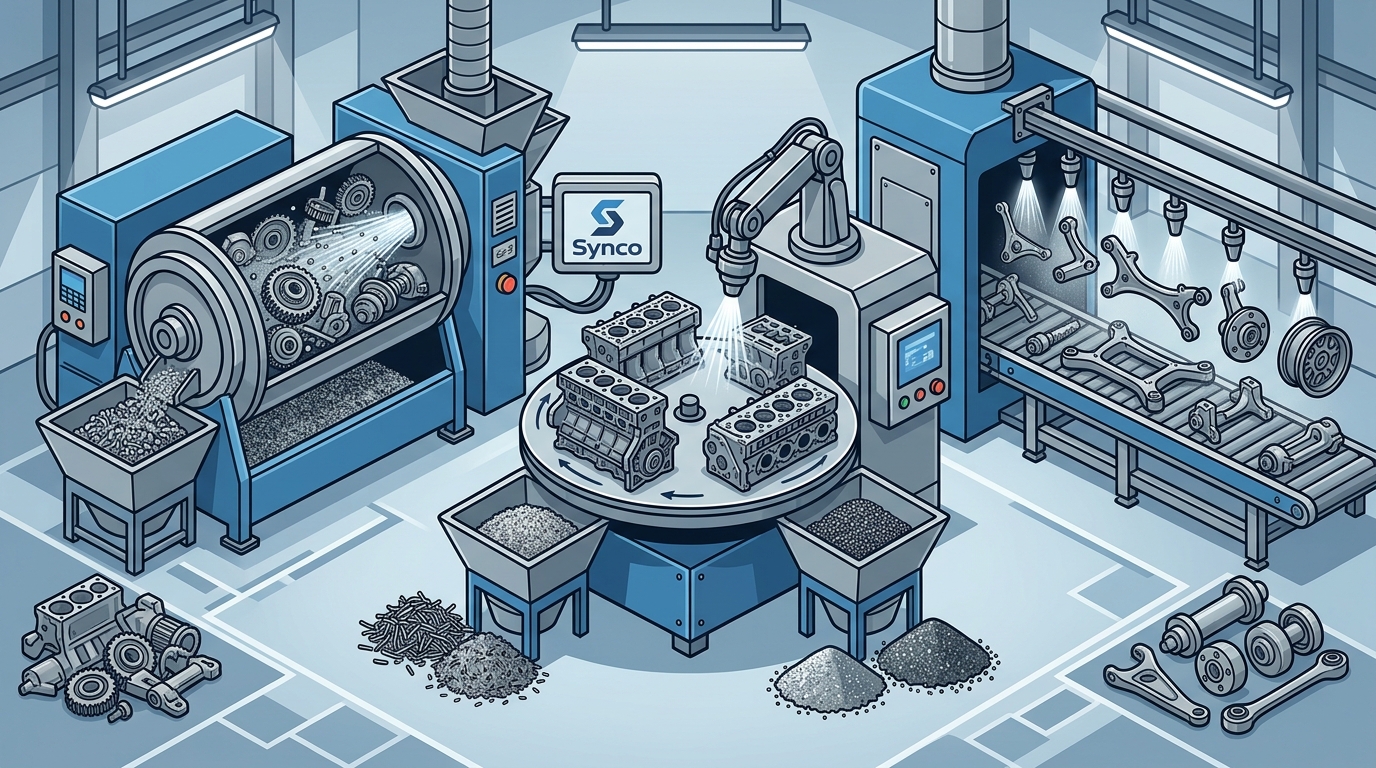 Best Shot Blasting Machine Manufacturers for Automotive and Use