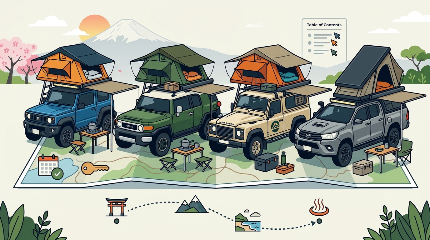 Best Premium Camper Van Rental in Japan 2026