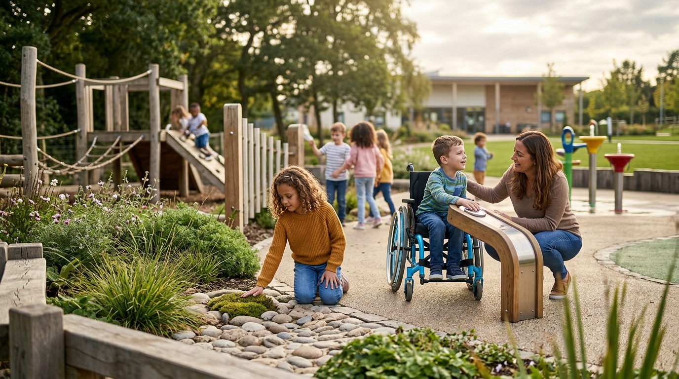 UK Sensory Playground Design: The 2026 Guide to Inclusive Spaces