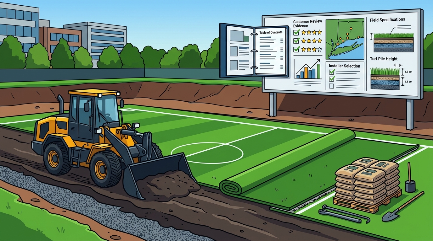 Who Installs Synthetic Turf Fields in Stamford CT?