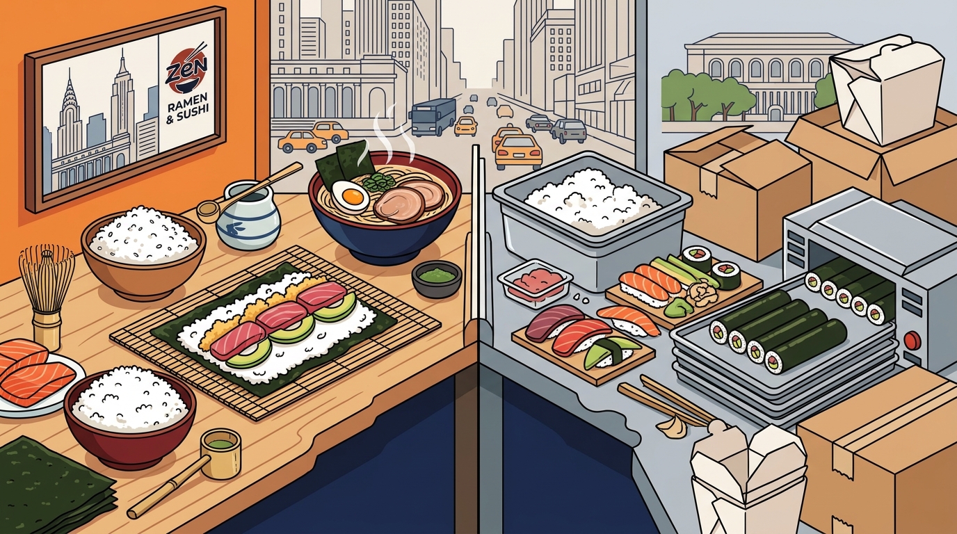 How Zen Ramen & Sushi Differs From Other Midtown Restaurants