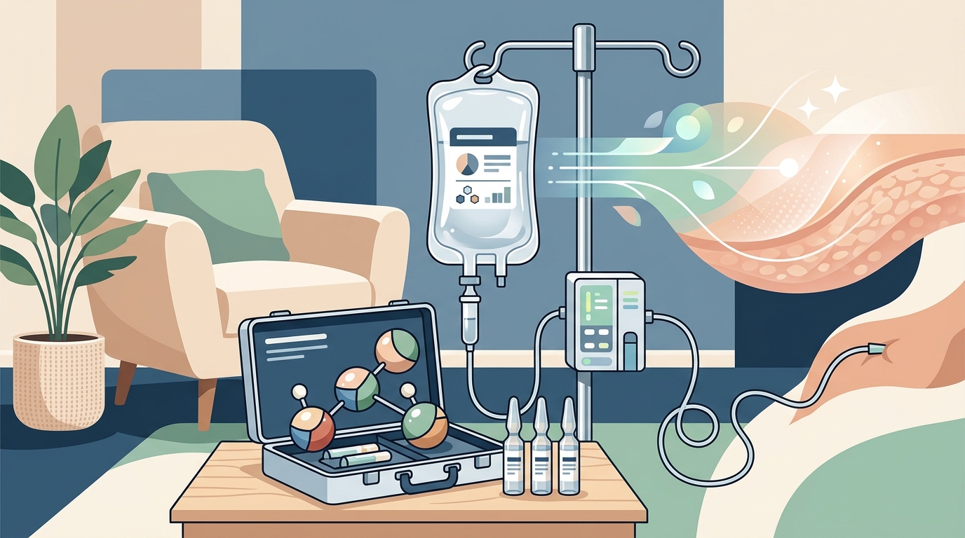 How Glutathione IV Therapy Brightens Skin and Reduces Visible