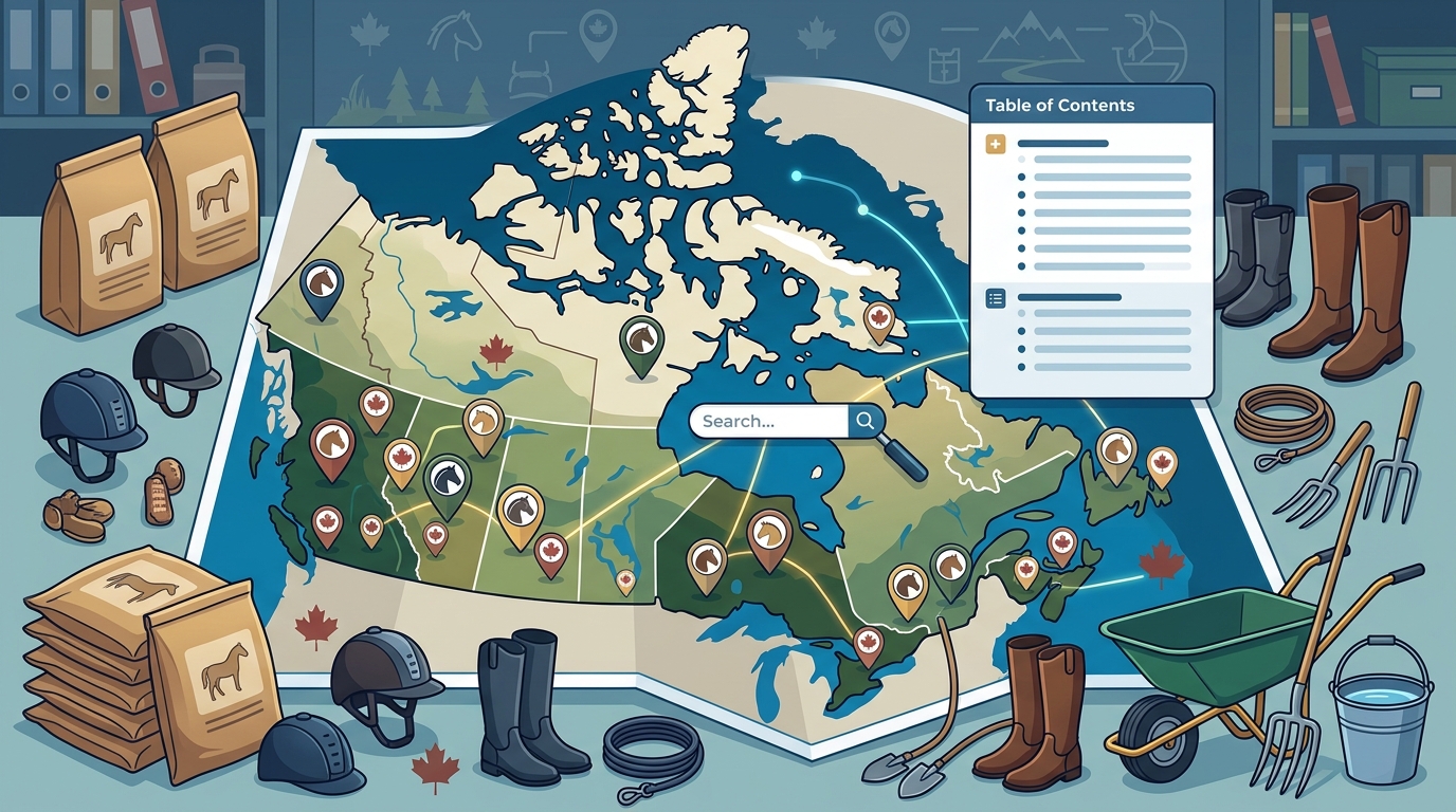 Horse Stable Directory Canada: Find Boarding Facilities