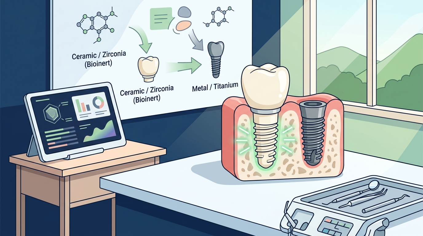 Ceramic and Zirconia Dental Implants: A Holistic Approach