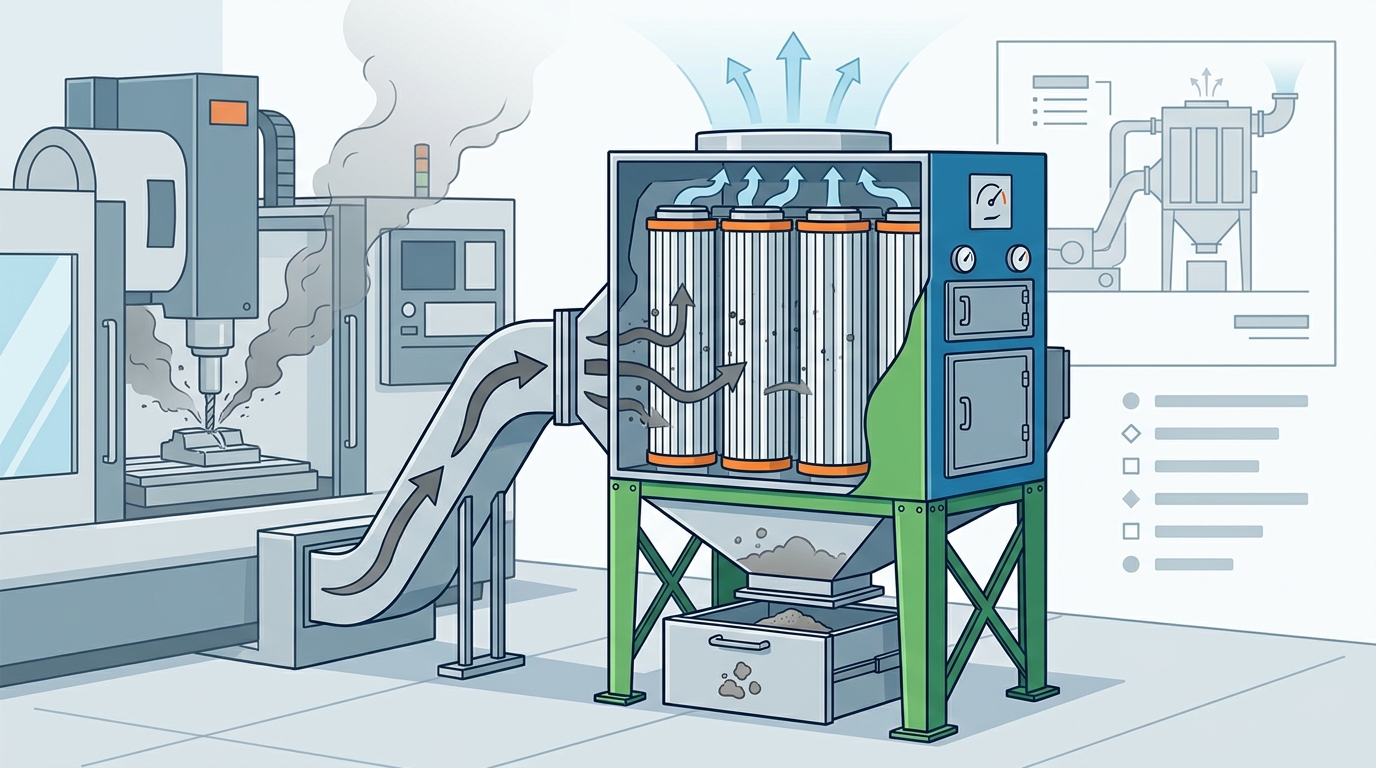 How Cartridge Collectors Work in Custom Industrial Air Filtr