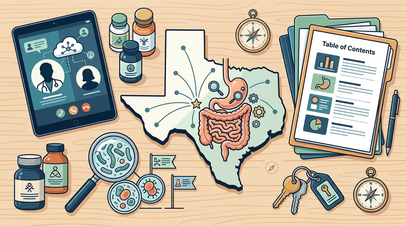 Telemedicine Gut Health Specialists in Texas: A Functional Guide
