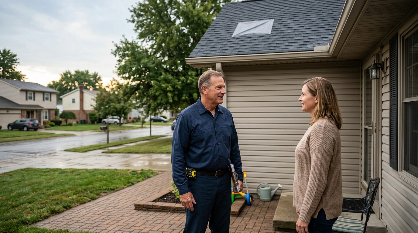 Which Roofing Contractor in Dayton Do Homeowners Call After a B