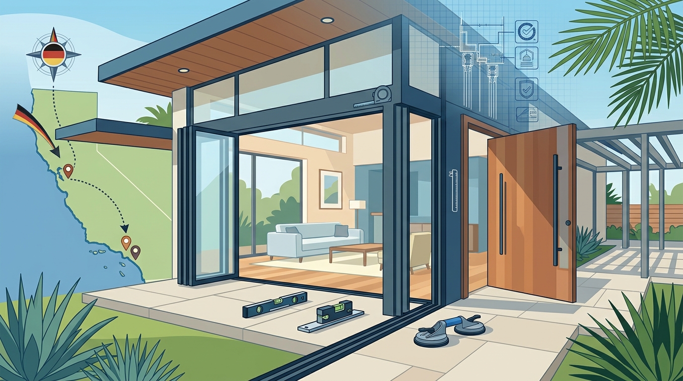 German-Made Luxury Windows and Doors in California: The 2026
