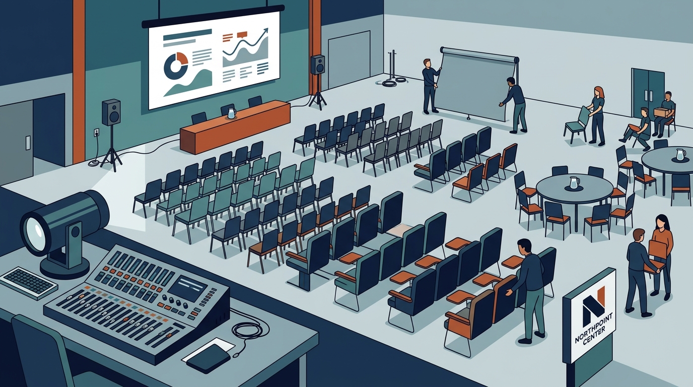 Conference Venues Near Austin With AV, Seating, and Setup