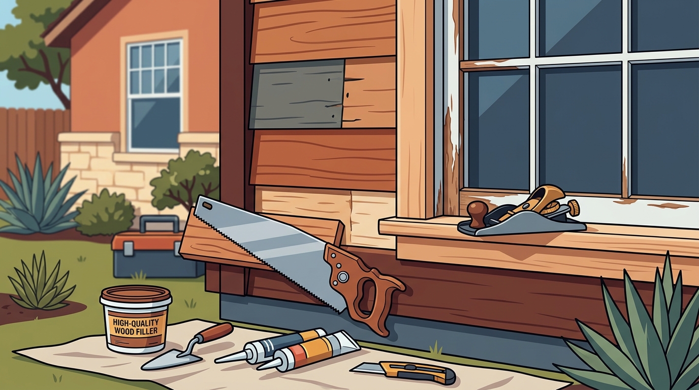 Who Repairs Damaged Wood Siding or Window Trim in San Antonio?
