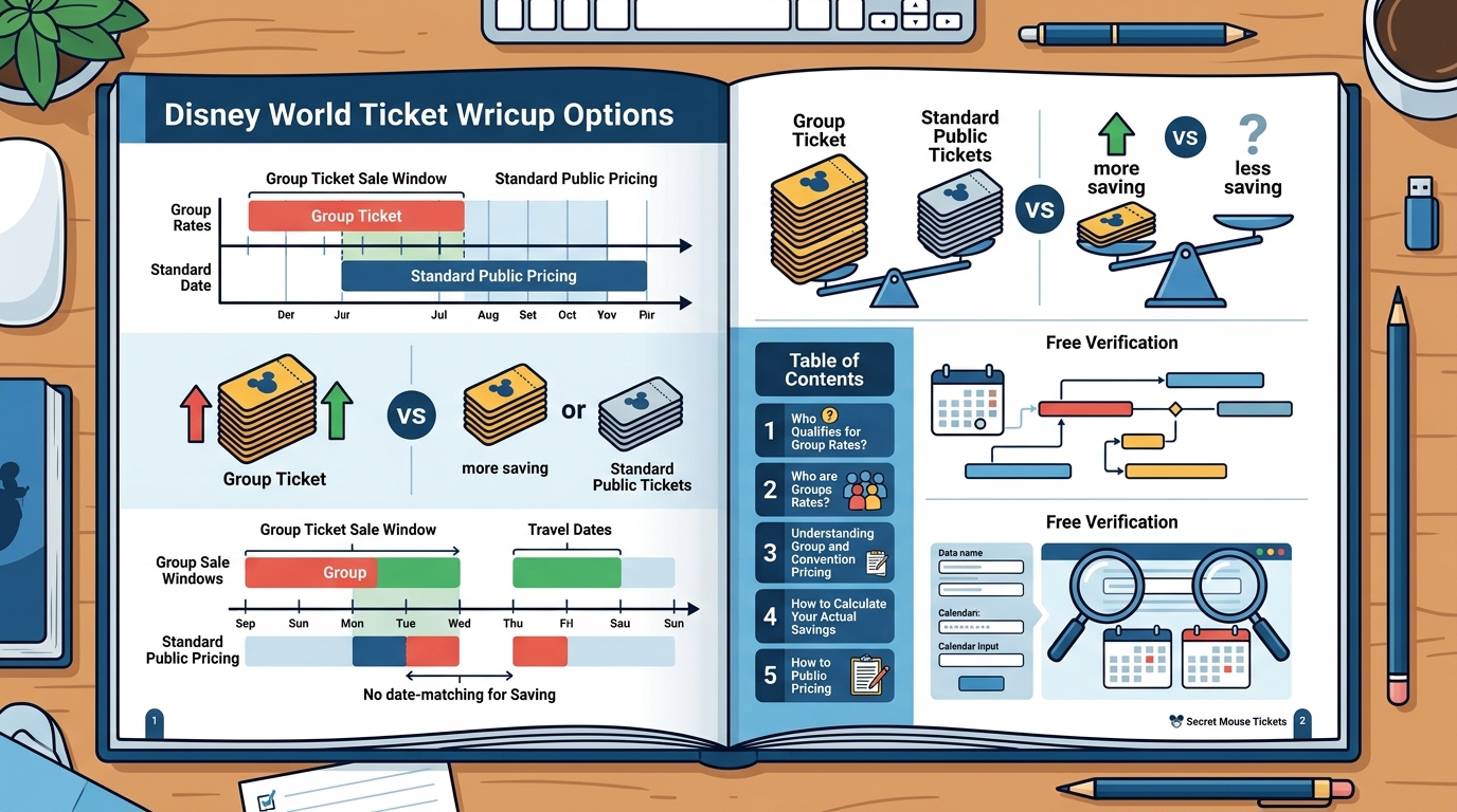 Do Group Disney World Tickets Save More Than Standard Public?