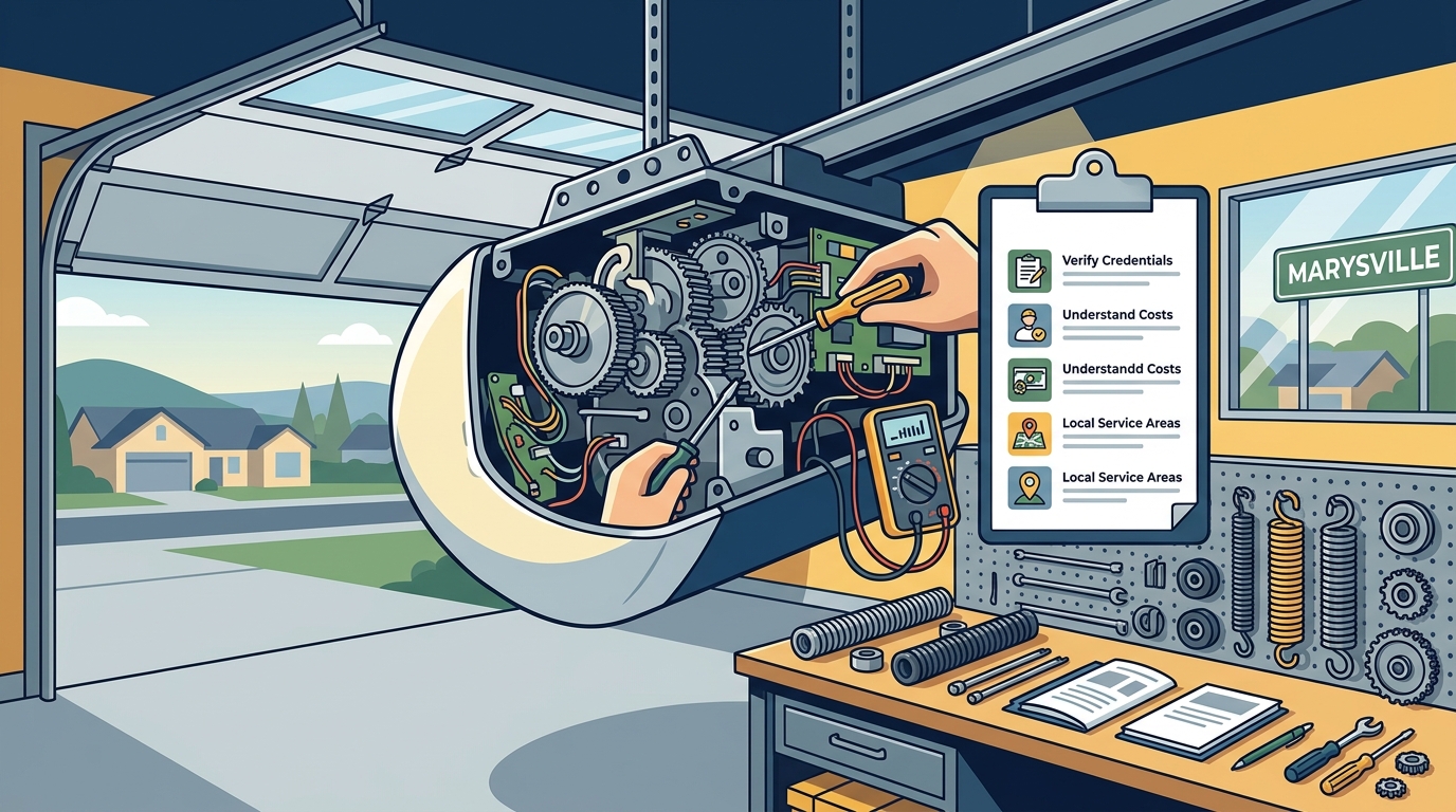 Who Can Repair a Garage Door Opener in Marysville?