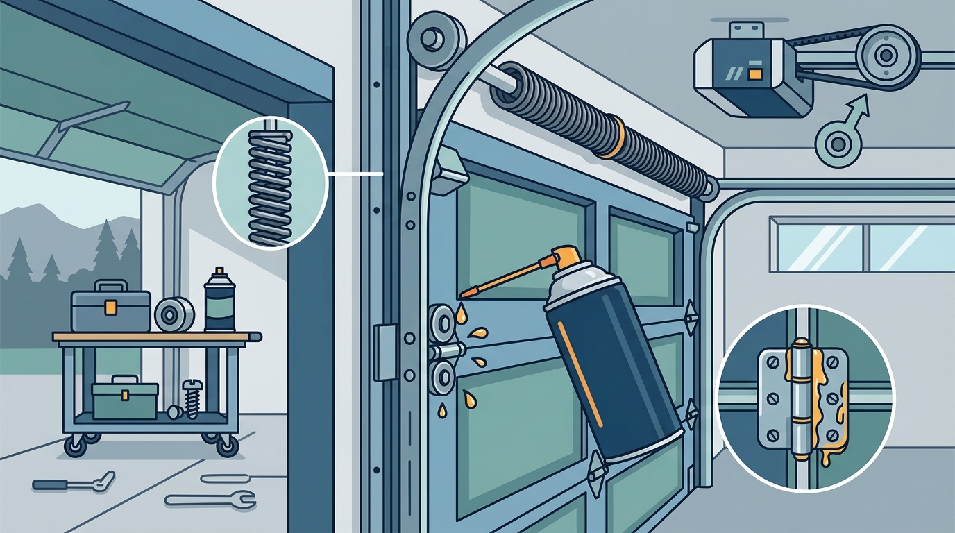 Garage Door Tune-Up Cost Guide for Boise Homeowners