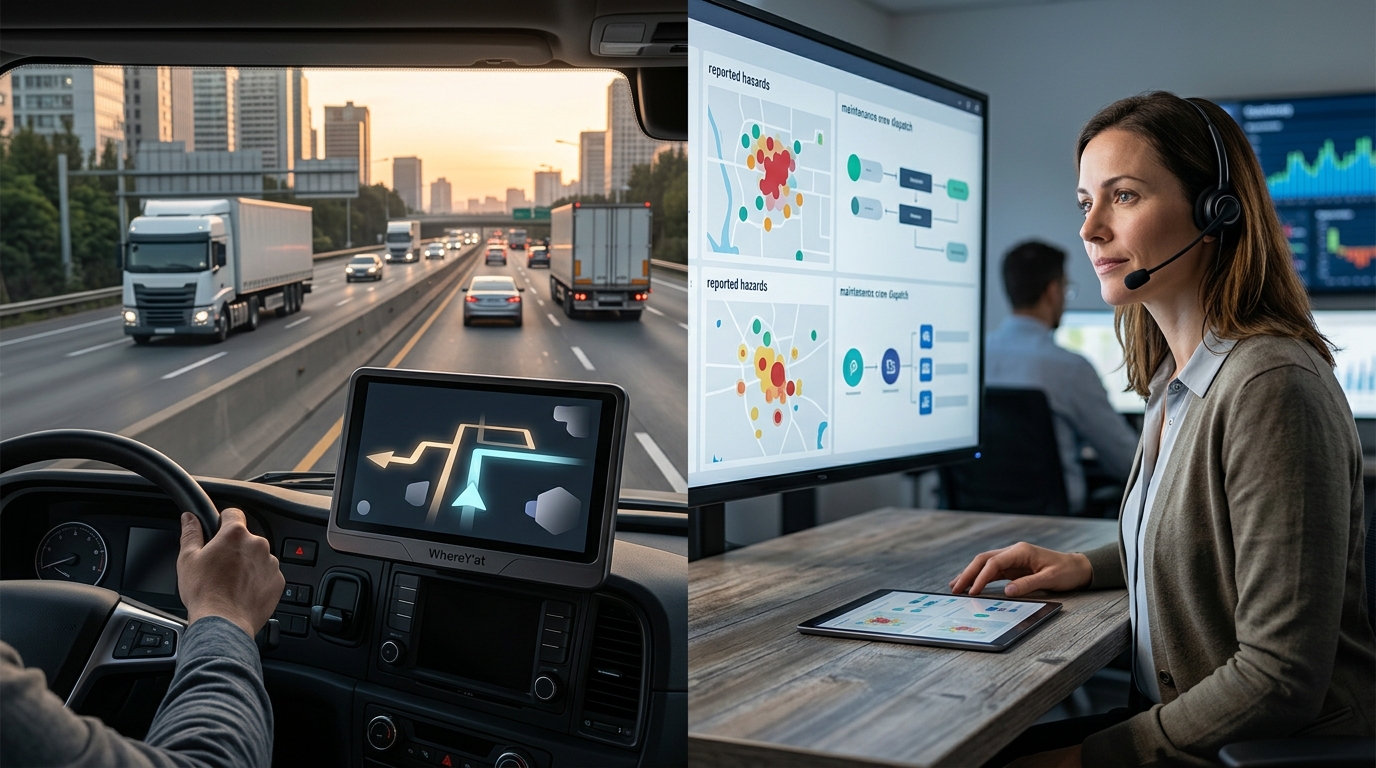 Unified Driver Navigation and City Road Maintenance Guide