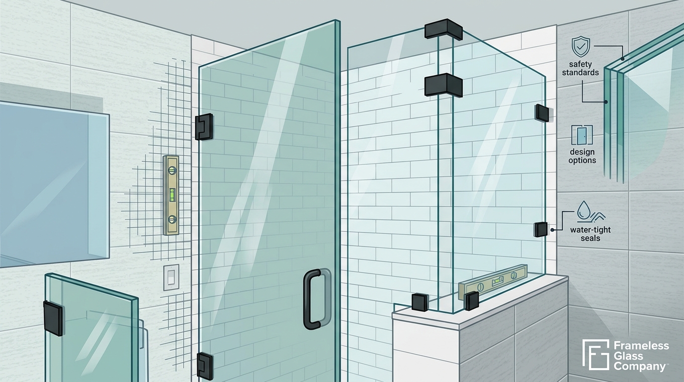 Frameless Glass Shower Door Installation in Austin: 2026 Guide