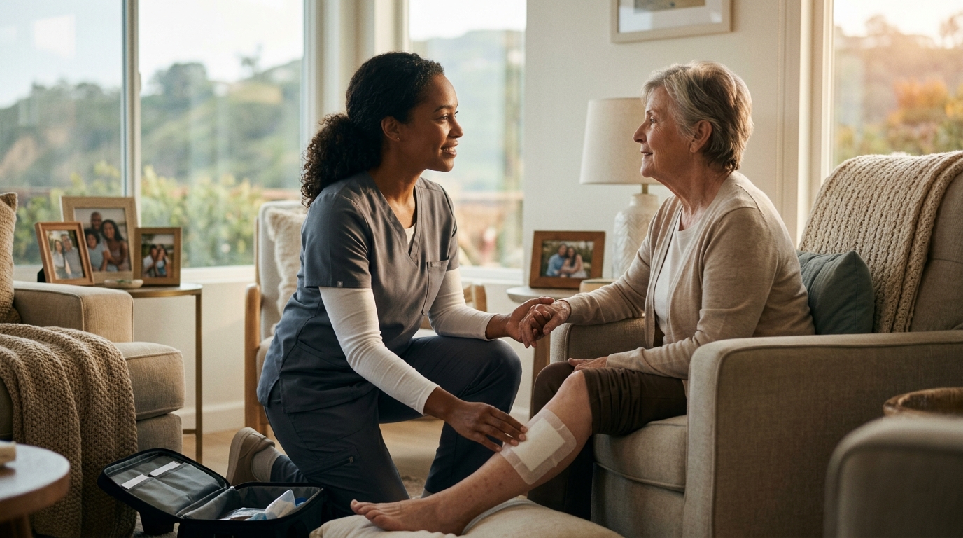Who Can Treat a Chronic Wound at Home in Southern California?