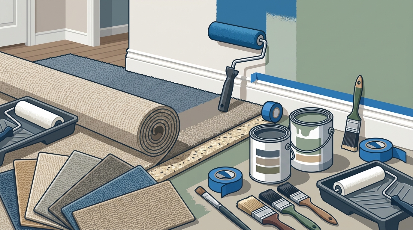 Denver Interior Remodeling: Painting and Carpet Guide