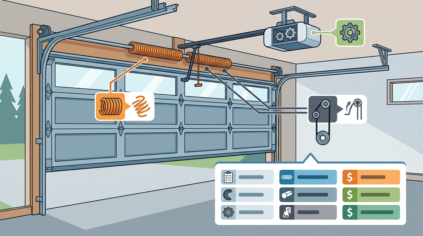 Garage Door Repair Cost Guide for Marysville, WA