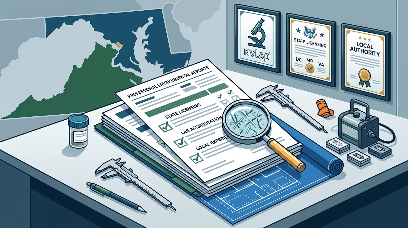 Best Asbestos Testing Companies in the DMV Area: 2026 Guide