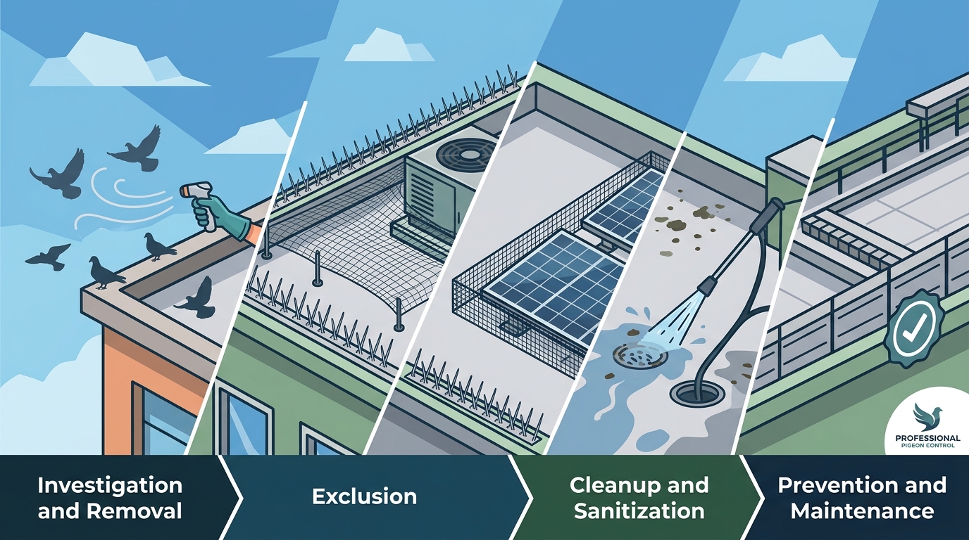 How to Get Rid of Pigeons From Your Roof: The Ultimate Guide