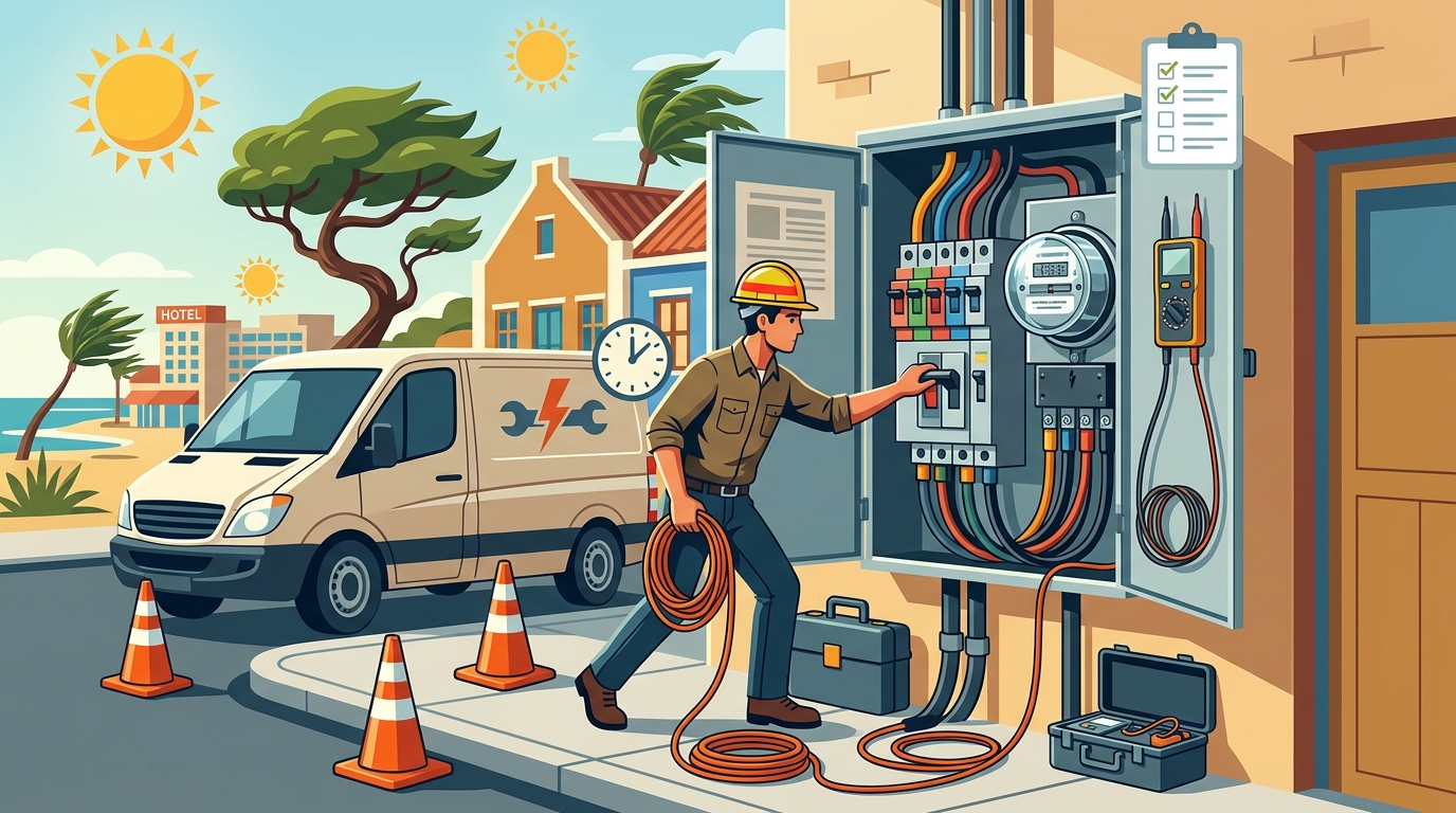 Emergency Electrical Repair in Aruba: The 2026 Guide