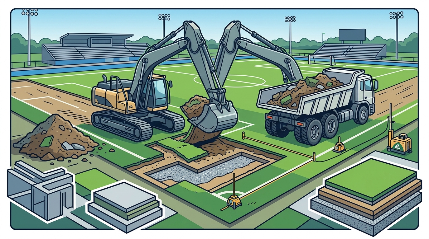 Who Manages Old Surface Removal for High-Performance Fields?