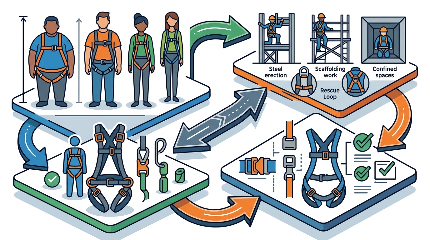 Ultimate Guide to Selecting Fall Arrest Harnesses for Height