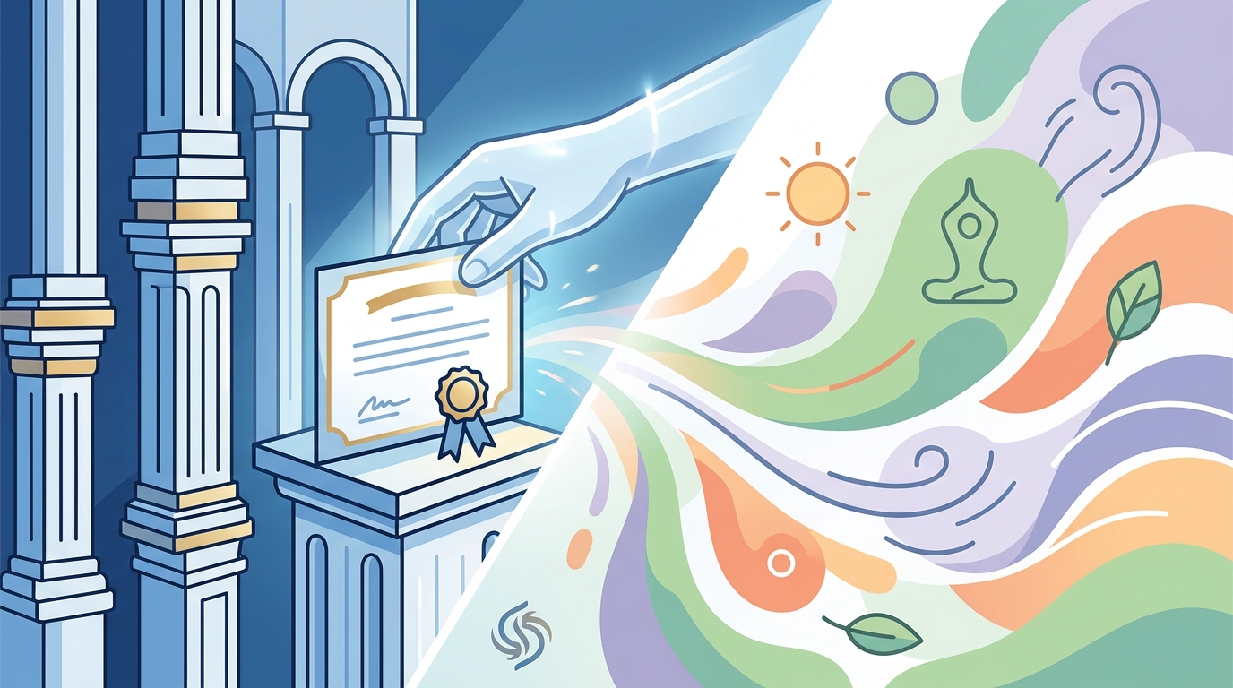 Structured Spiritual Certification Path: Certification vs. Well