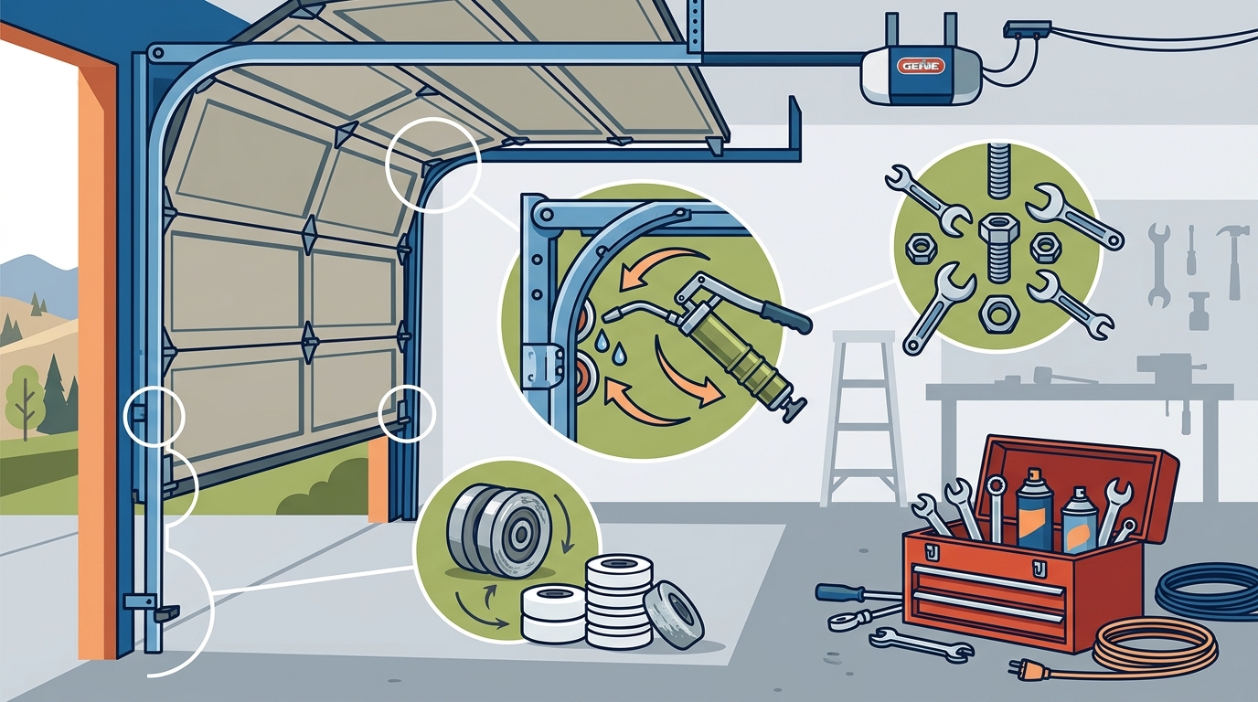 Garage Door Tune-Up for Noisy Operation: The Ultimate Guide