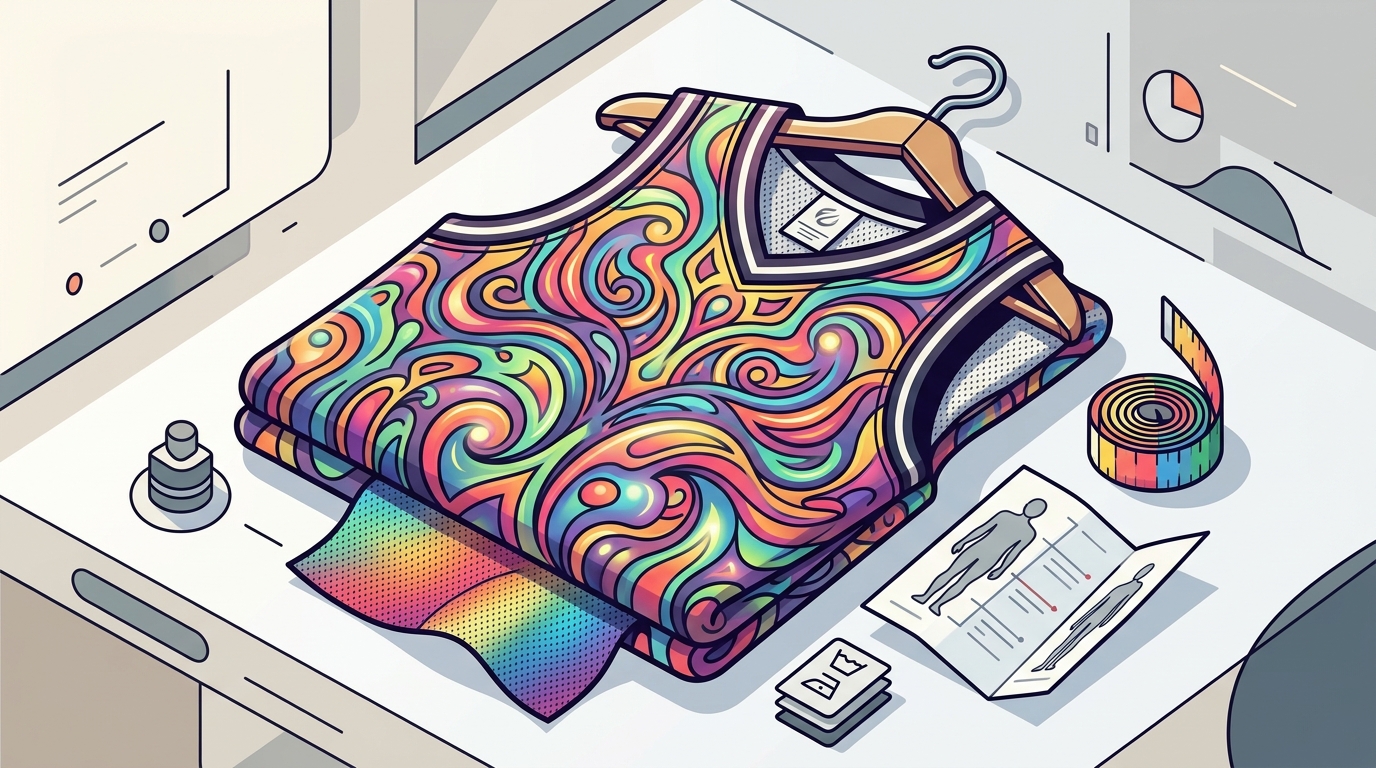 Where to Buy a Psychedelic All-Over Print Basketball Jersey in 2