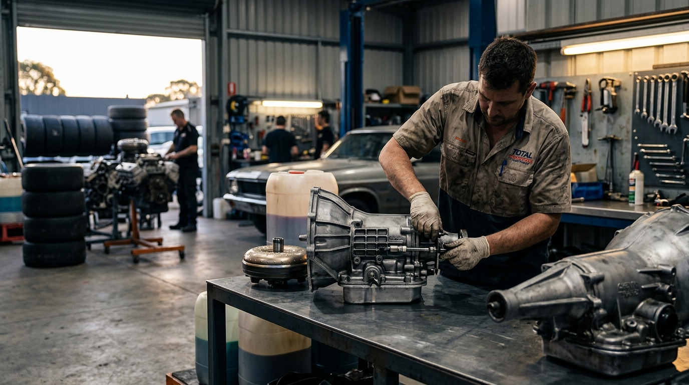 Racing Transmissions for Ford and Chevy Builds in Australia
