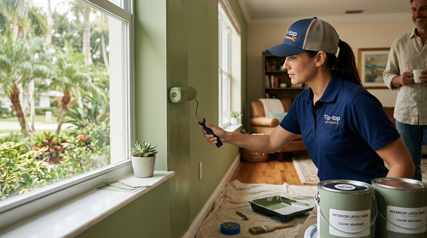 Which Handyman in Broward County Can Paint a Room This Week?