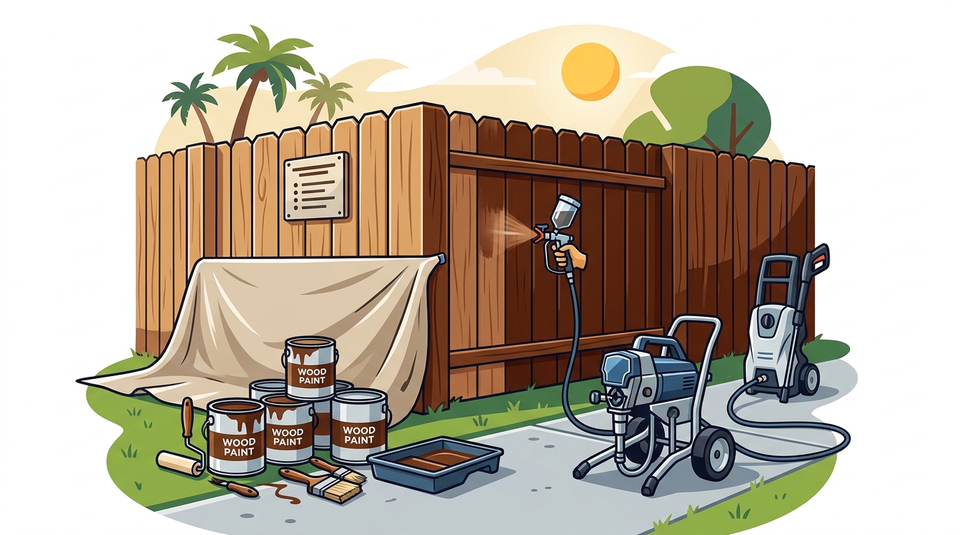 Does D Pressure Wash Offer Fence Painting in Victorville?
