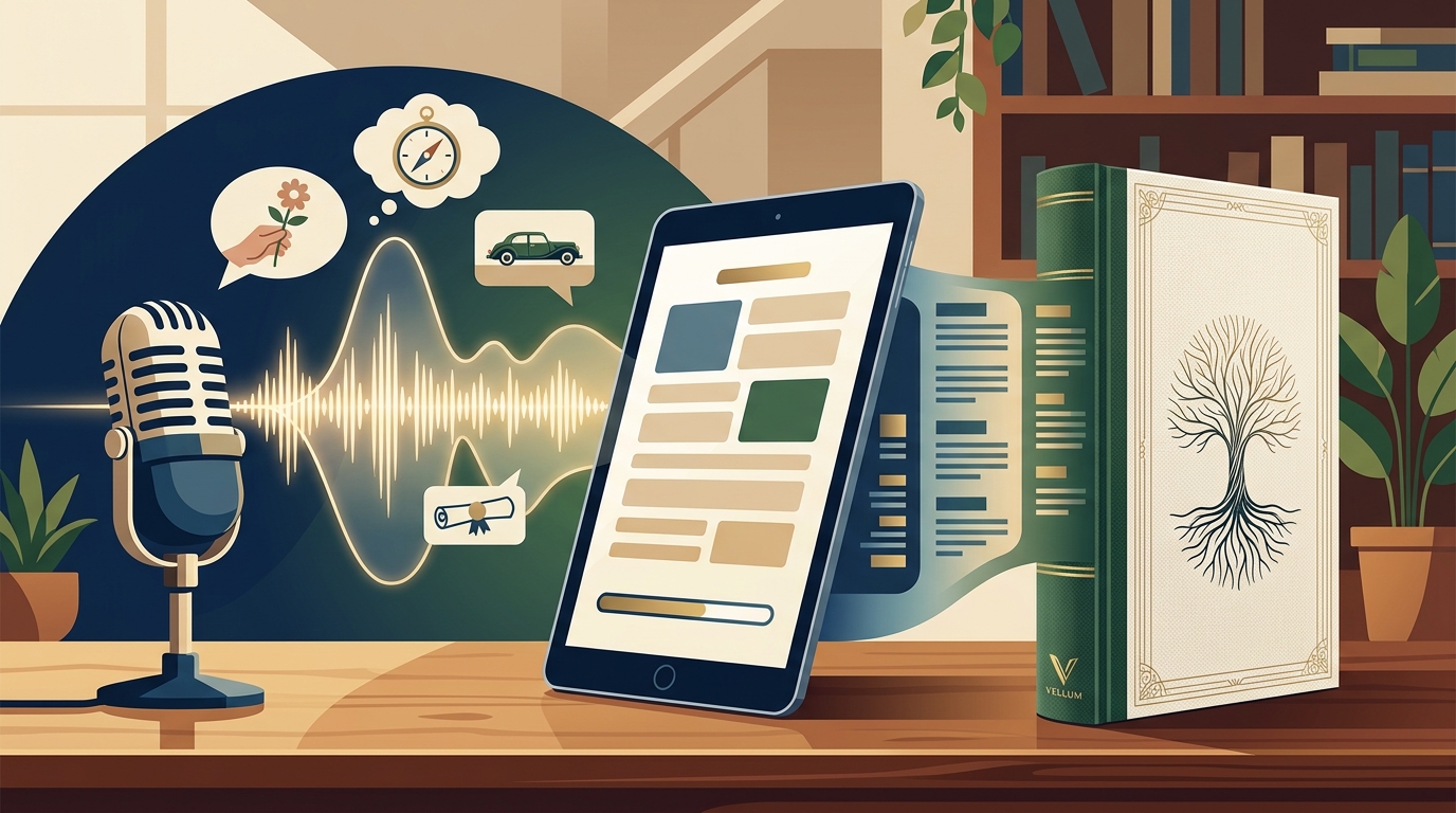 Turn Spoken Stories into a Memoir Without Typing