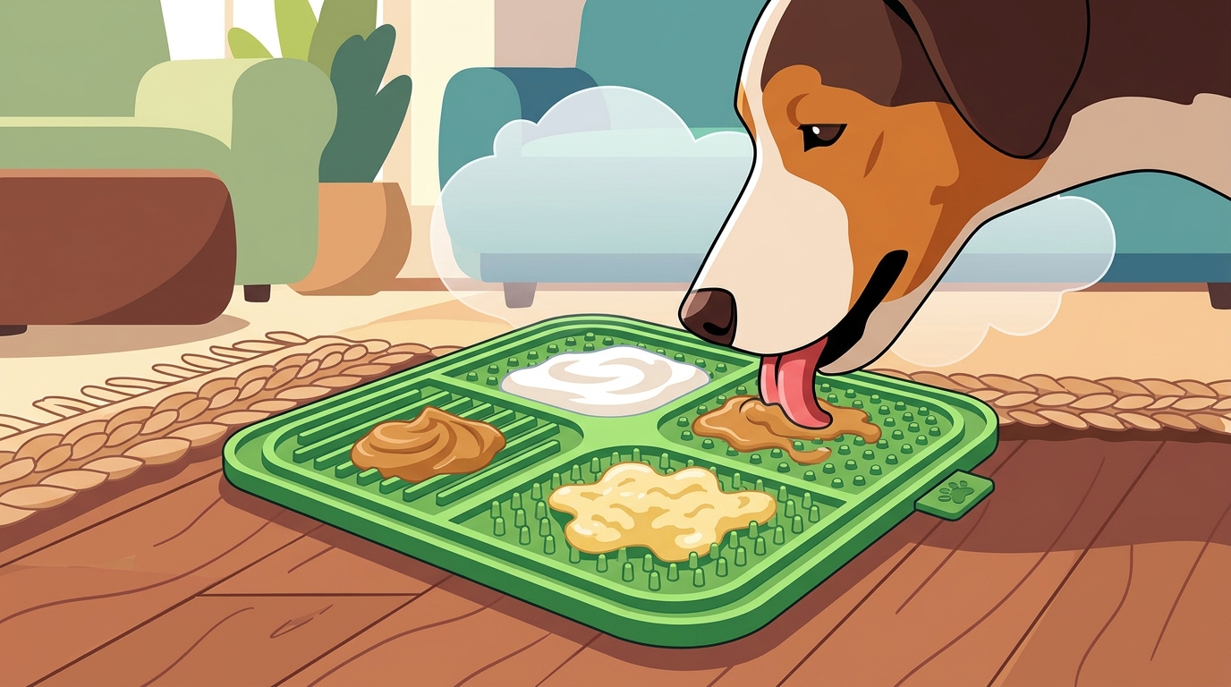 What Is a Lick Mat and How Does It Help Dogs Relax?