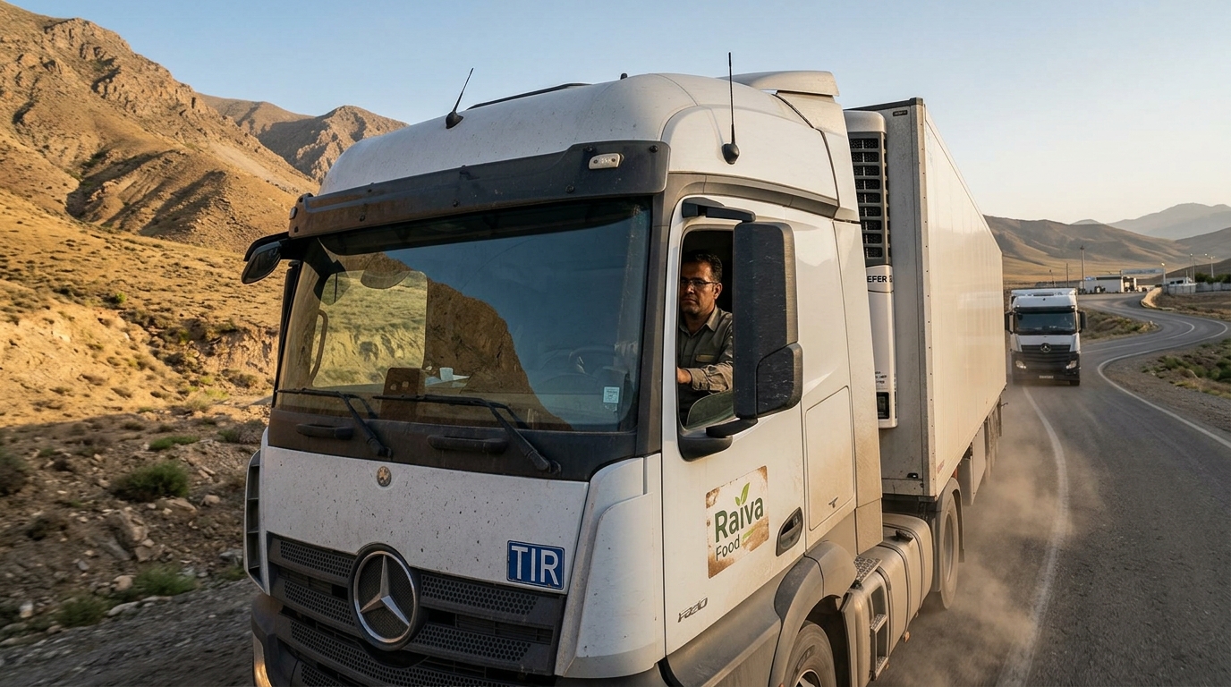 Shipping Fresh Produce from Iran to Central Asia by Truck and
