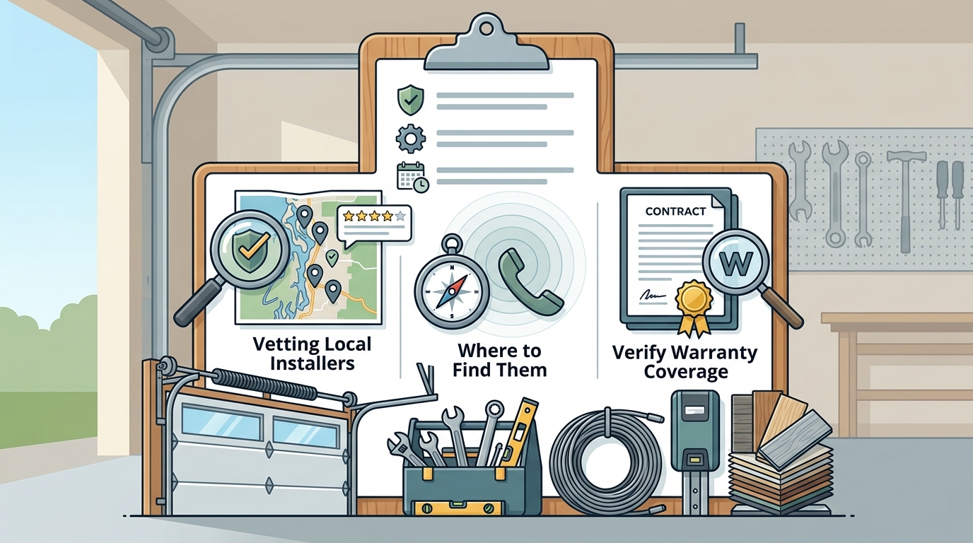 Where to Find a Garage Door Installer in Marysville, WA