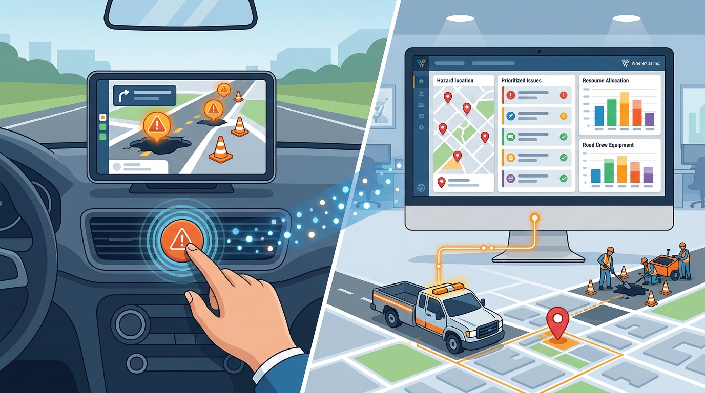 Navigation Apps That Report Hazards and Help Cities Fix Them