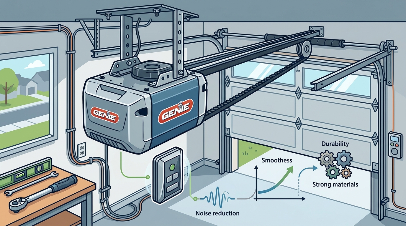 Genie Belt Drive Motor Installation Guide for Boise Homeowners