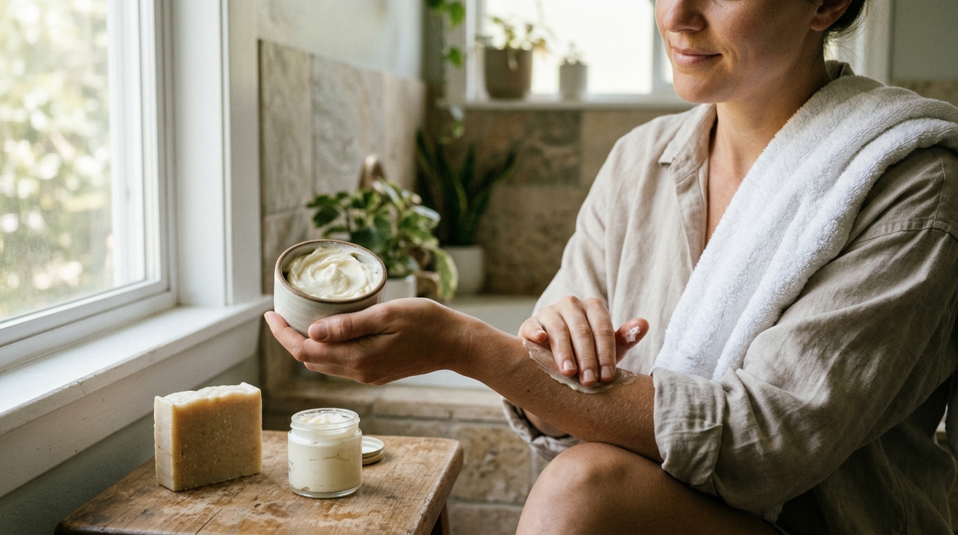Whipped Tallow Butter vs. Cold Process Soap for Sensitive Skin